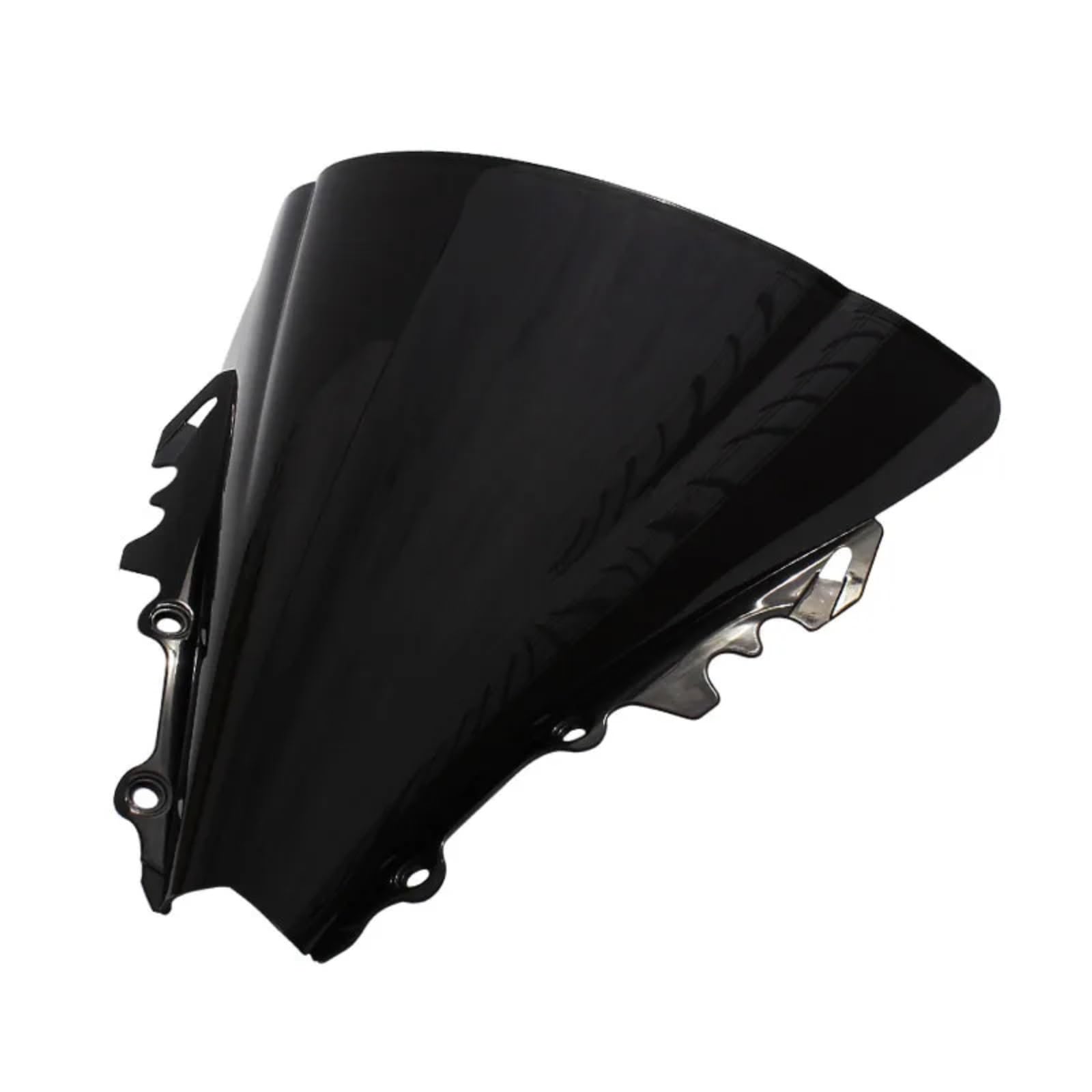 BBWUQIU Windabweiser Motorrad Kompatibel Mit Yamaha Für YZF600 Für YZF-R6 2006 2007 Teile Motorrad Windschutzscheibe Spoiler Windschutz Air Windabweiser(Black) von BBWUQIU