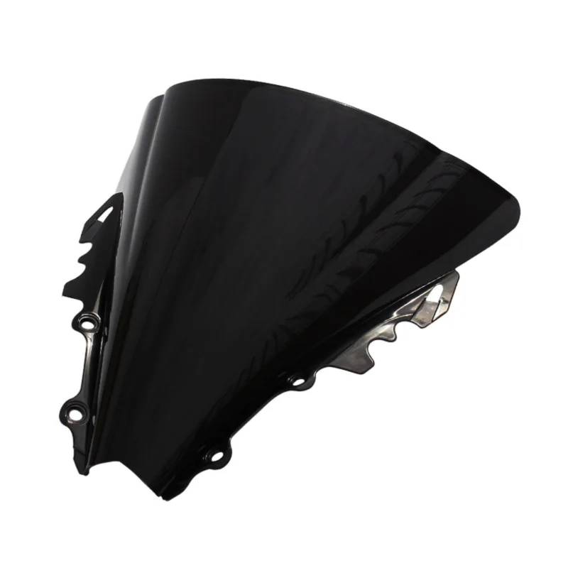 BBWUQIU Windabweiser Motorrad Kompatibel Mit Yamaha Für YZF600 Für YZF-R6 2006 2007 Teile Motorrad Windschutzscheibe Spoiler Windschutz Air Windabweiser(Black) von BBWUQIU
