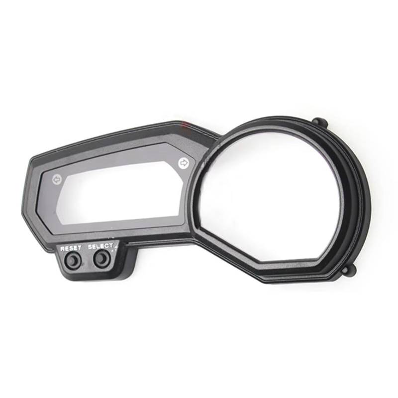 Meter Rahmen Abdeckung Kompatibel Mit Yamaha Für FZ1 Für FZ1N Für FZ1S Für FZ6 Für FZ6N Für FZ6R 2006–2013 Motorrad Zählerkasten Tachometer Kilometerzähler Drehzahlmesser Abdeckung(Double Turn Upper) von BBWUQIU