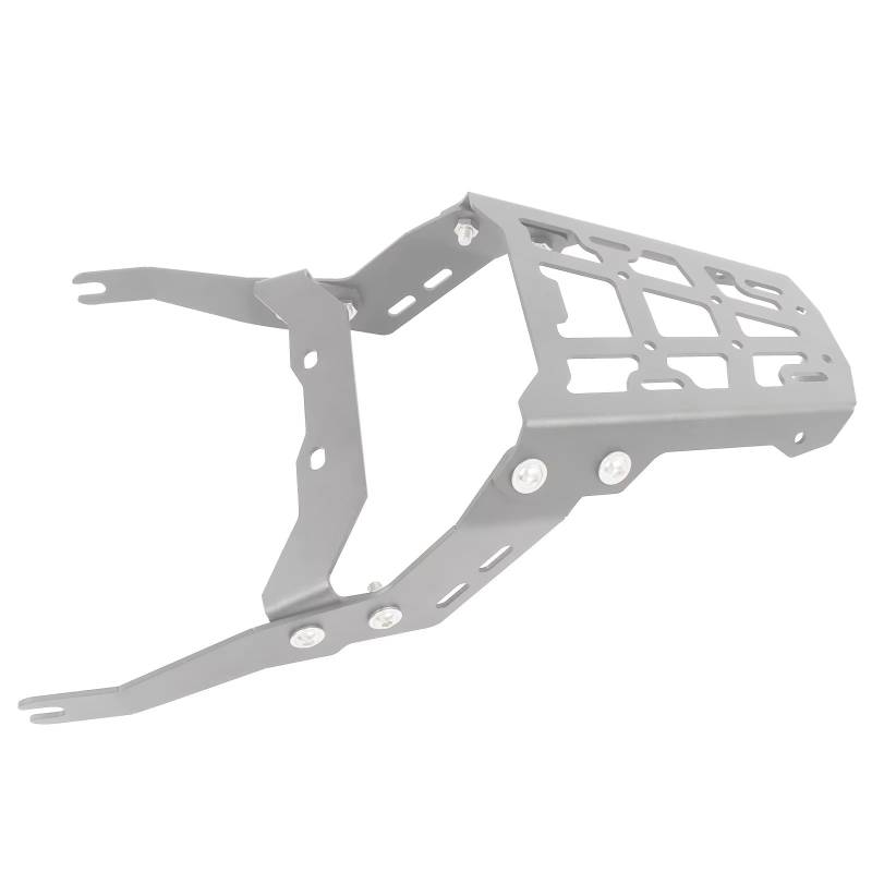 Motorrad Gepäckträger hinten Für DAX125 Für ST125 2022 2023 2024 Motorrad Hinten Gepäck Rack Träger Gepäck Unterstützung Für Regal Fracht Unterstützung Halter Halterung Für Fracht Heckträger(Silver) von BBWUQIU