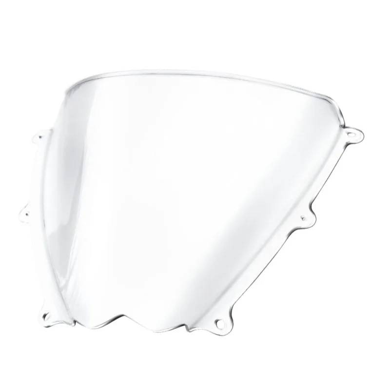 Windabweiser Motorrad Kompatibel Mit Suzuki Für GSX1000R 2007 2008 Teile Motorrad-Windschutzscheiben-Spoiler Windschutzscheiben-Luft-Windabweiser Motorrad-Windschutzscheiben-Verlängerung(Clear) von BBWUQIU
