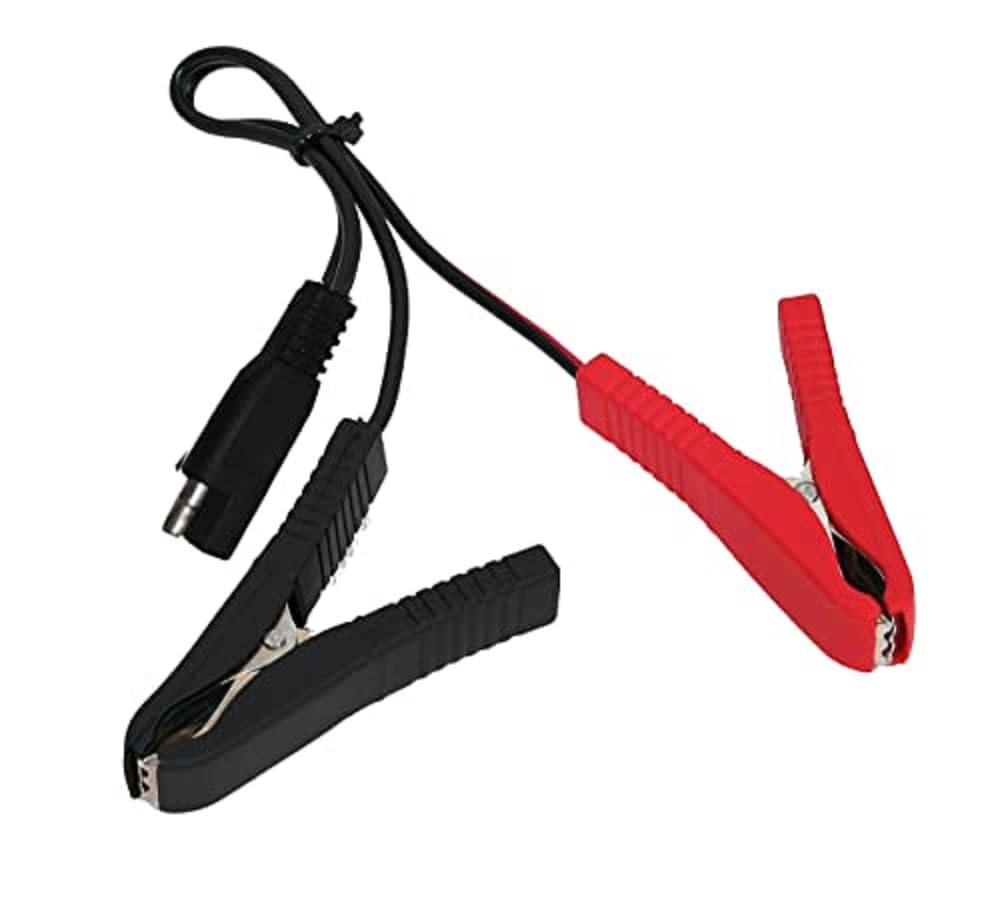 BC Battery Controller 8059070587012 Batterieanschlusskabel mit isolierten Klemmen für Batterieladegeräte, Black von BATTERY CONTROLLER