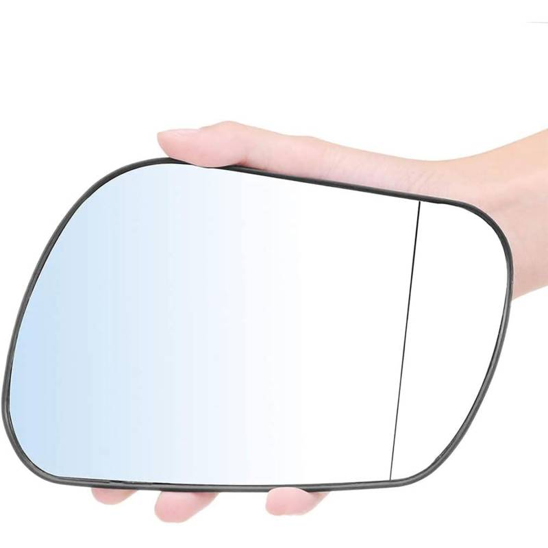 Spiegelglas Ersatz Rückfahrglas Beheizbar für Mazda 2 2003-2007 Linke Und Rechte Seite Spiegelglas Rückansicht Rückansicht Außen Weitwinkel Außenspiegelglas,Left von BCBSYCJP