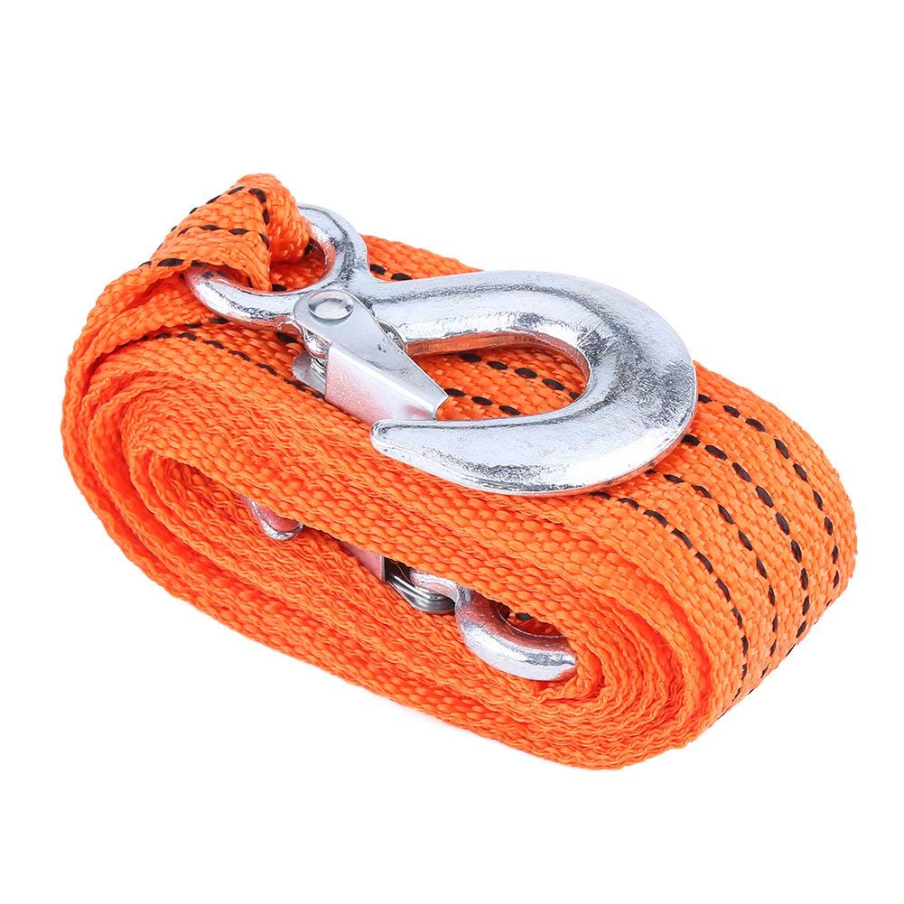 Anhängerhaken, 4 Meter Last 3 Tonnen Auto Anhänger Abschleppseil Gurt Abschleppkabel mit Haken Anhängerhaken, 4 Meter Last 3 Tonnen Auto Anhänger Abschleppseil Gurt Abschleppkabel mit Haken von BCJMKDX