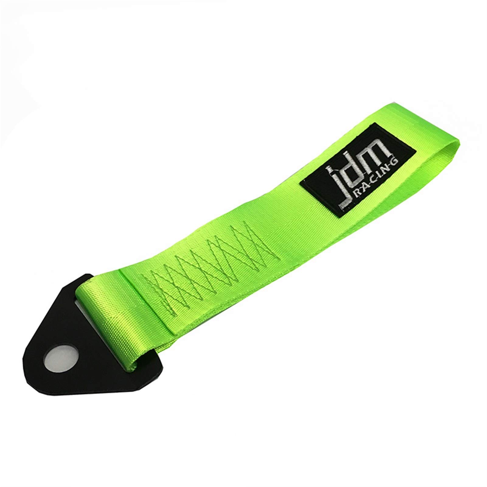 Anhängerhaken, Abschleppgurt Universal Rennwagen Abschleppgurt/Abschleppseile/Haken/Abschleppstangen Ohne Schrauben und Muttern(Neon Green) von BCJMKDX