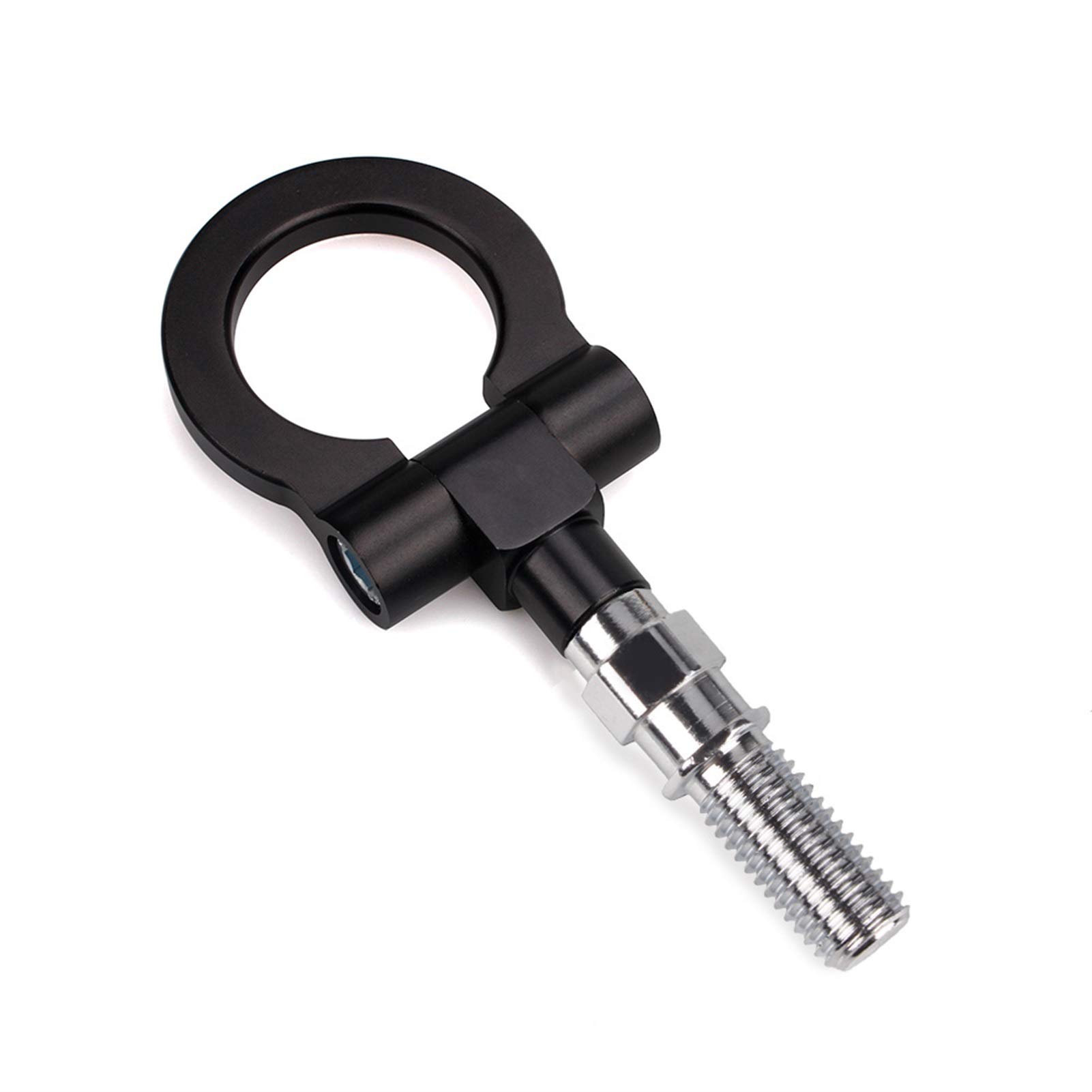 Anhängerhaken, Aluminium Forge Vorderer Abschlepphaken Vorderer Abschlepphaken Bar(Black) von BCJMKDX