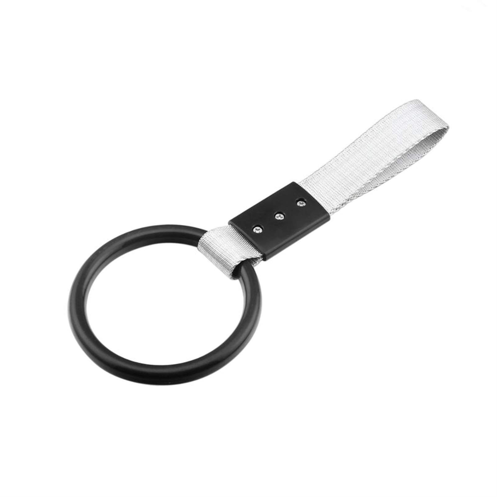 Anhängerhaken, Stil Abschleppgurt Universal Rennwagen Abschleppgurt Abschleppseile Haken Zug Bus Griff Handschlaufe Drift Charm Strap Drift Auto(Ring B) von BCJMKDX