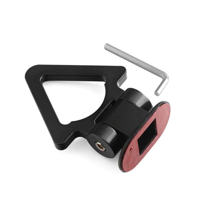 Anhängerhaken, Universal-Autoaufkleber for Schmücken von Auto-Simulations-Anhängerkupplungs-Kit for Auto-Abschleppgurte/Abschleppseile/Haken/Abschleppstangen(Triangle Black) von BCJMKDX