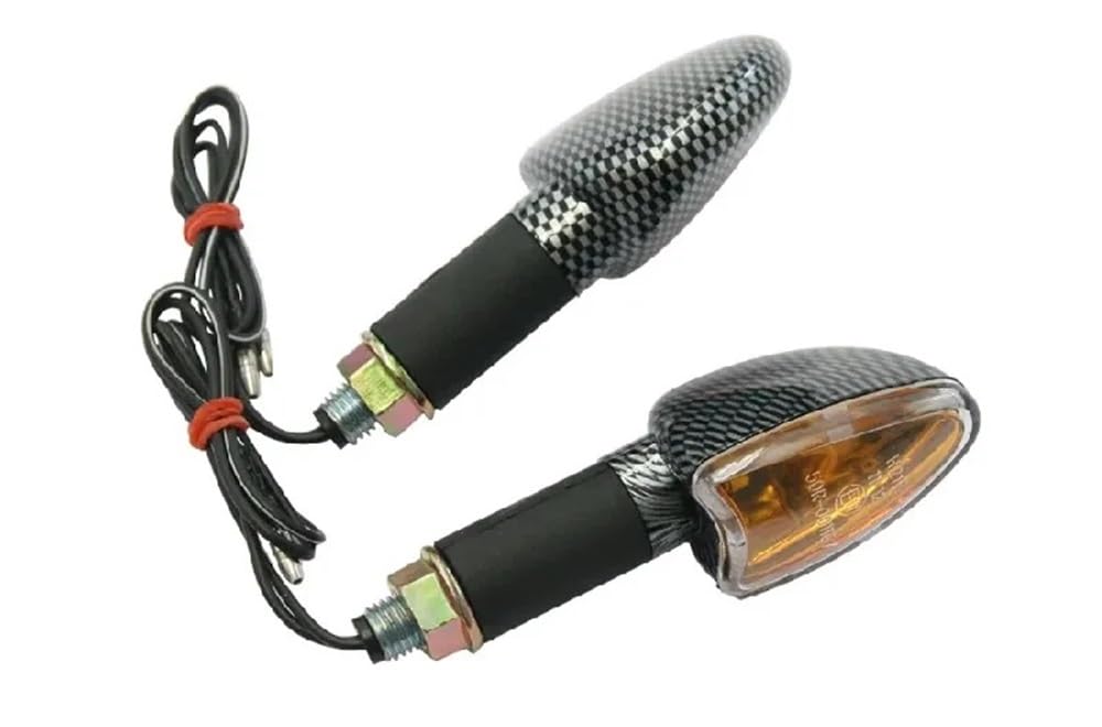 BCR Blinker Arrow, Paar Motorrad-Blinker, Carbon-Look, kleine Motorradblinker mit transparenter Linse, Paar zugelassene Motorradblinker Modell ARROW. Motorradblinker 85 x 28 mm. BCR Blinker Arrow, Paar Motorrad-Blinker, Carbon-Look, kleine Motorradblinker mit transparenter Linse, Paar zugelassene Motorradblinker Modell ARROW. Motorradblinker 85 x 28 mm. von BCR COMPONENTS