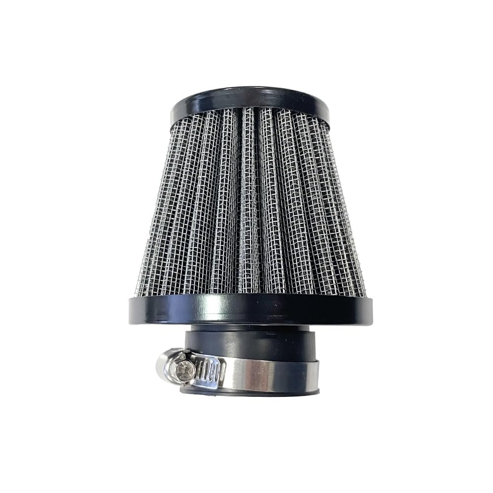 BCR HOKIO Racing Hokio Universal-Luftfilter für Motorräder, Roller mit 38 mm Anschluss, waschbarer und wiederverwendbarer Luftfilter Doppelschicht-Design aus Edelstahl und Gaze BCR HOKIO Racing Hokio Universal-Luftfilter für Motorräder, Roller mit 38 mm Anschluss, waschbarer und wiederverwendbarer Luftfilter Doppelschicht-Design aus Edelstahl und Gaze von BCR COMPONENTS