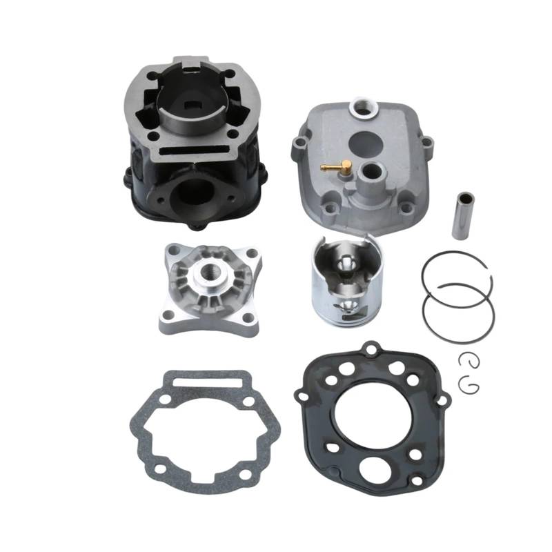 47mm 70ccm Großer Zylindersatz & Kopf for 50 GPR Racing Senda R SM DRD X-Treme 50cc D50B0 2-Takt Motorrad von BCSRVCE