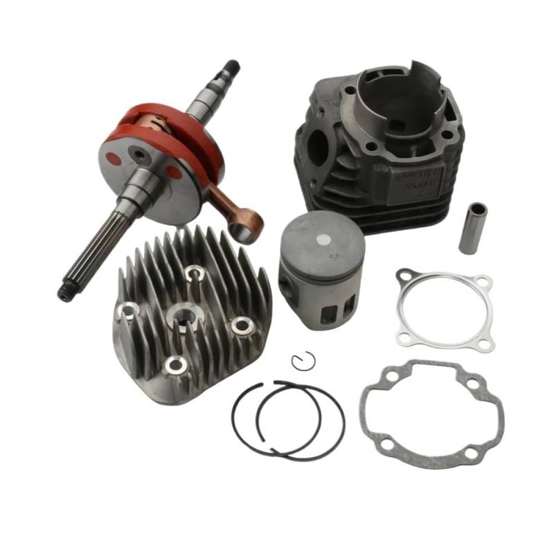 56mm 128ccm Big Zylinder Kit & Racing Kurbelwelle for Bws 100 Achse Aerox Nitro YW100 Zuma 100cc 4VP 2T von BCSRVCE