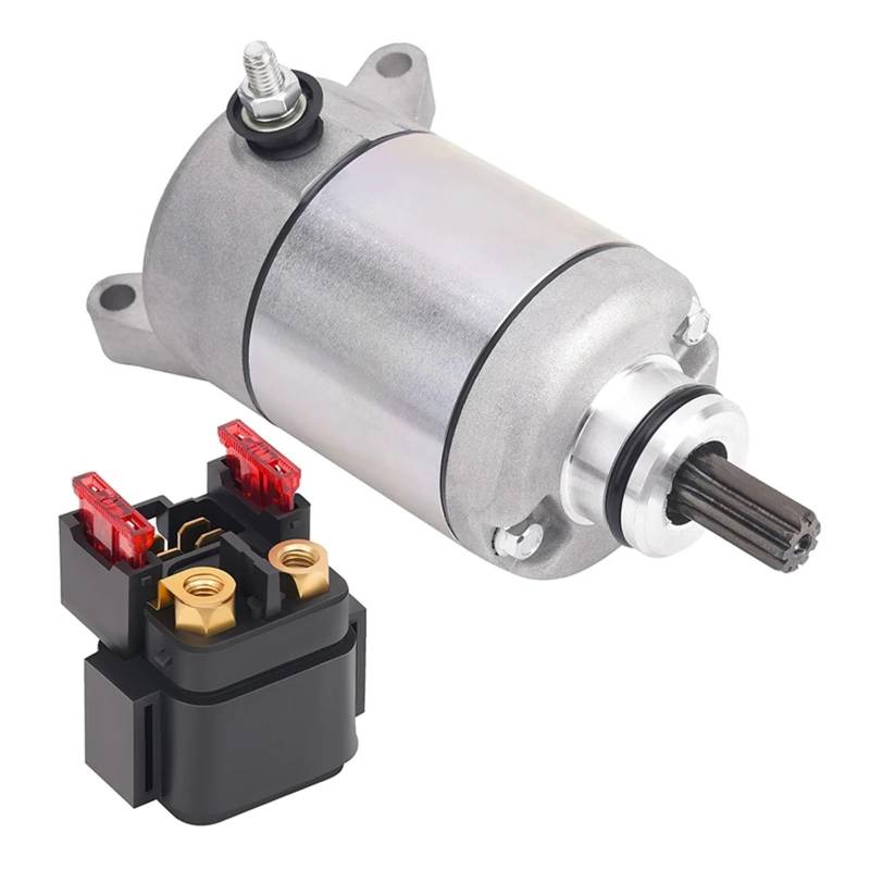 Motorrad Motor Teile Starter Motor & Relais for YFZ450 YFZ450RSE 450SE 450SP 450V 5TG-81890-00-00 5TG-81800-00-00(Set) von BCSRVCE