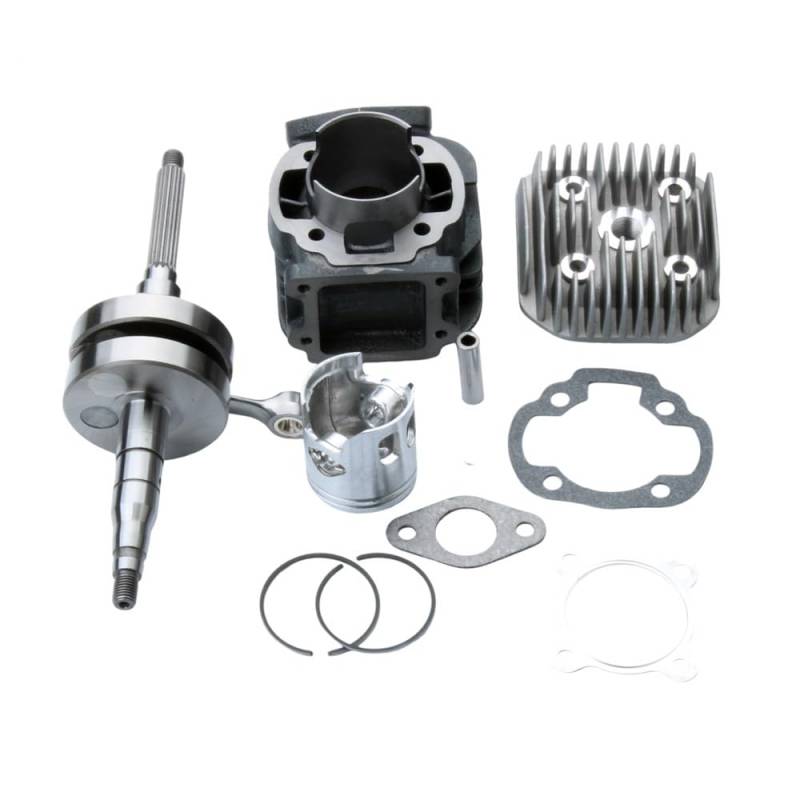 Scooter 70ccm Big Cylinder Kit & Racing Kurbelwelle for 50 Booster Next One Rocket Spirit Track Stunt 50ccm 47mm / 10mm 2T von BCSRVCE
