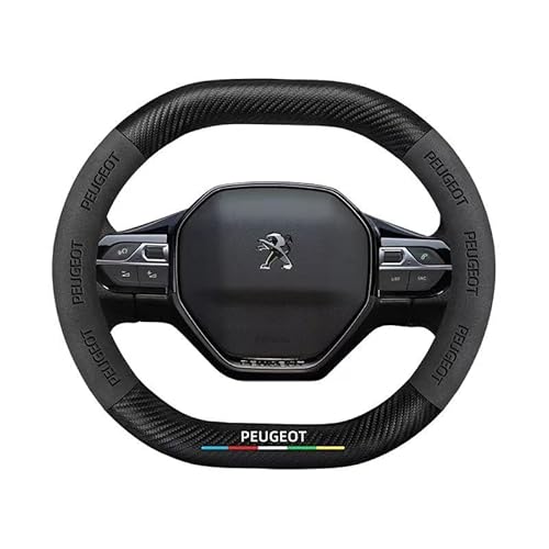 BCYOLBFD Auto Lenkradhülle, für Peugeot 2008 2020-2023 2024 Lenkrad Abdeckung Anti Rutsch Lenkradabdeckung Lenkradschoner Autodekorationa BCYOLBFD Auto Lenkradhülle, für Peugeot 2008 2020-2023 2024 Lenkrad Abdeckung Anti Rutsch Lenkradabdeckung Lenkradschoner Autodekorationa von BCYOLBFD
