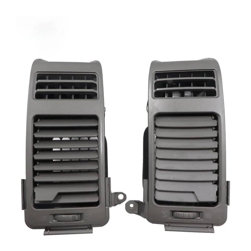 Auto-Klimaanlagen-Entlüftungssteuerung, kompatibel mit Nissan Titan Armada 2004–2006, kein Center-Lautsprecher, Armaturenbrett, Radio-Steckdosenleiste, Knopf(Left and right-gray) von BDGYJGFE