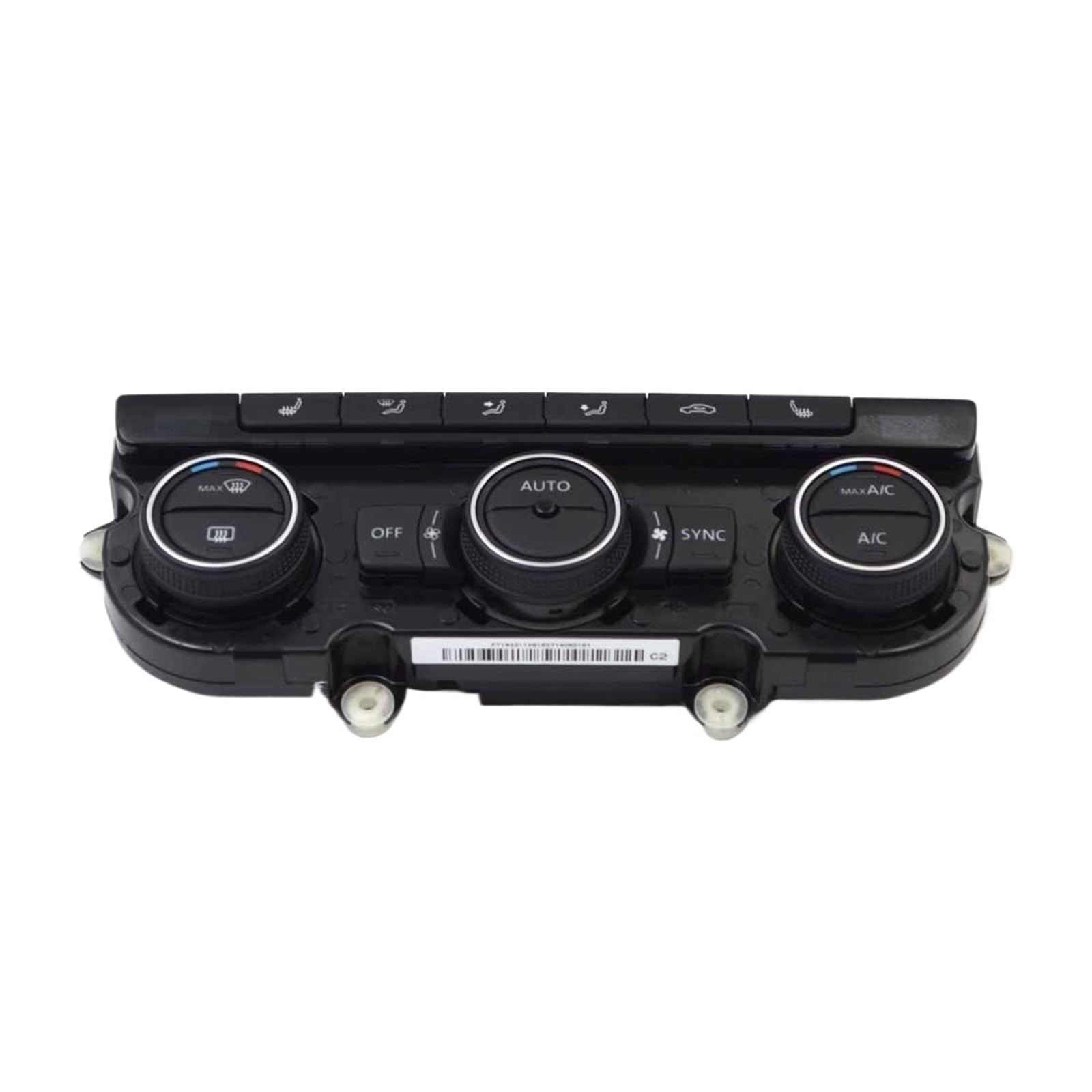 Klimaanlage Steuerschalter Sitzheizung Kompatibel Für Golf 6 MK6 VI Mit Temperaturanzeige 5ND 907 044 E/G/C/J(Heated 044C) von BDGYJGFE
