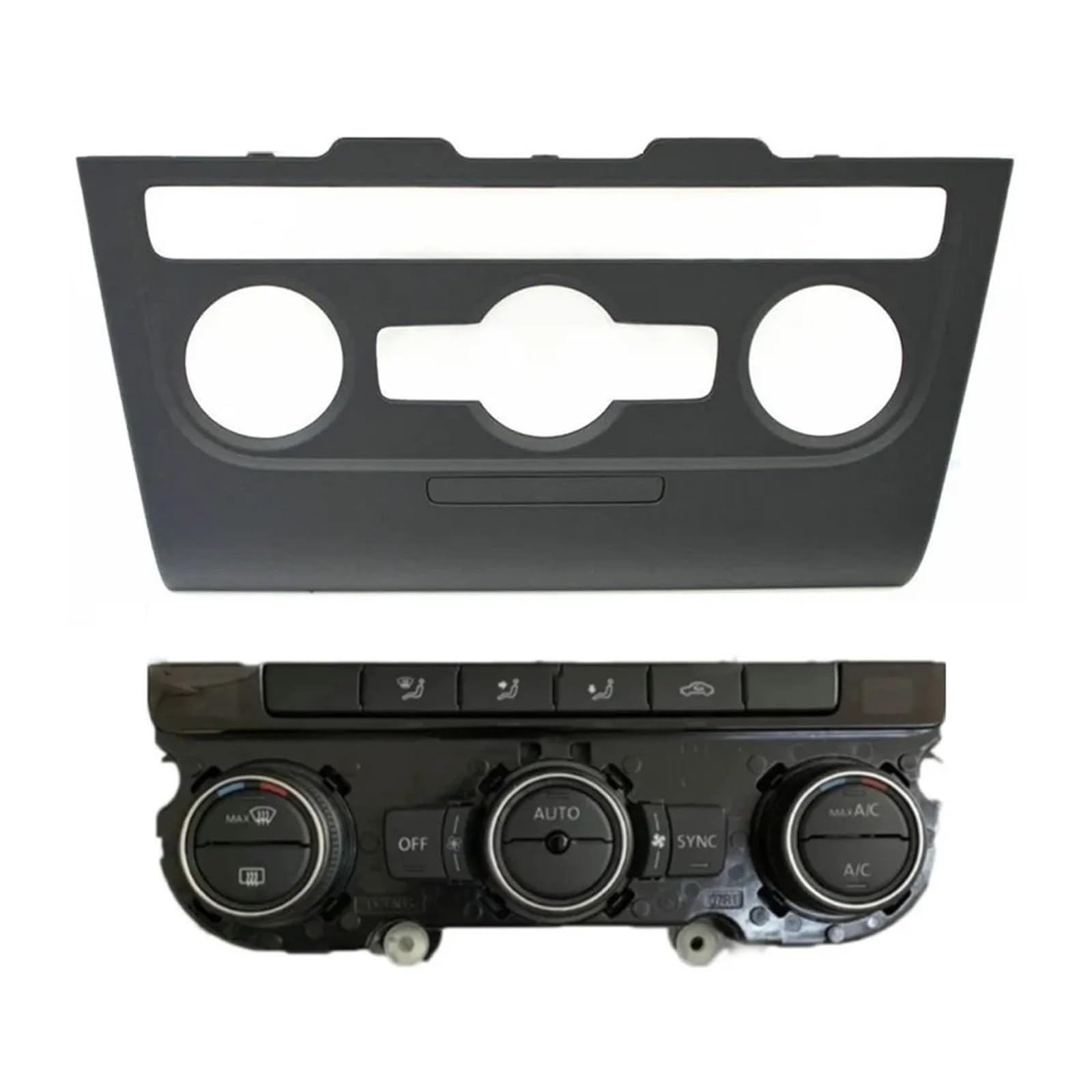 Klimaanlage Steuerschalter Sitzheizung Kompatibel Für Golf 6 MK6 VI Mit Temperaturanzeige 5ND 907 044 E/G/C/J(No heated set 044H) von BDGYJGFE
