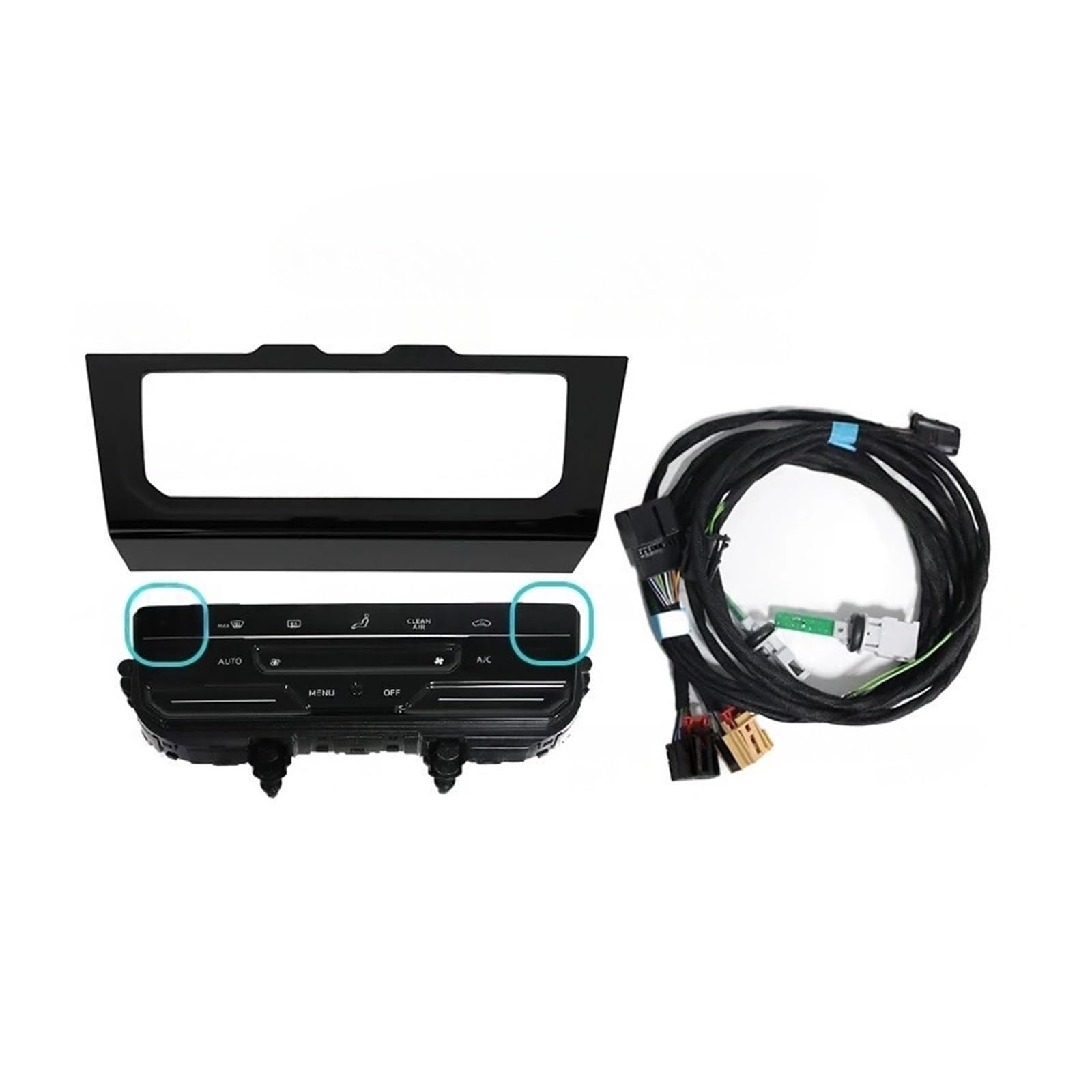 LCD-Touchscreen-Klimaautomatik-Panel mit Sitzheizung Kompatibel für VW MQB Passat B8(No Heating Set) von BDGYJGFE