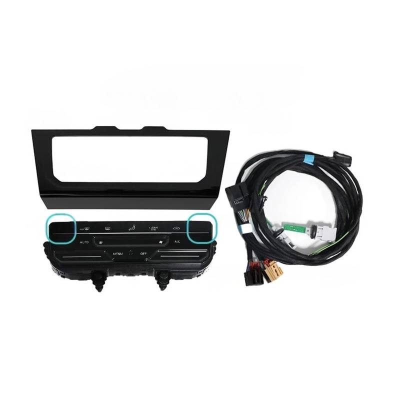 LCD-Touchscreen-Klimaautomatik-Panel mit Sitzheizung Kompatibel für VW MQB Passat B8(No Heating Set) von BDGYJGFE