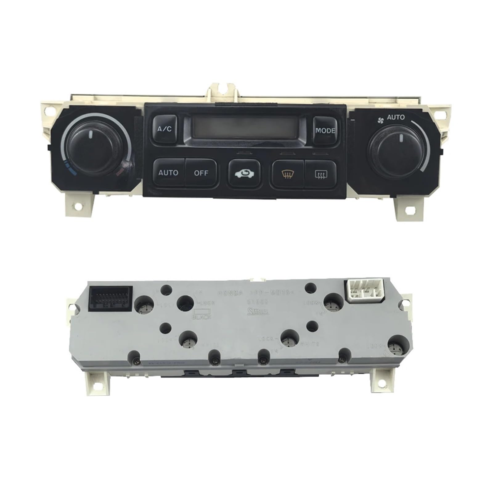 Original Demontage Gebrauchtwagen Klimaanlage Bedienfeld Schalter AC Instrument Kompatibel Für Honda Accord 6th 2,3 2,0 2000 2001 2002(Gold) von BDGYJGFE