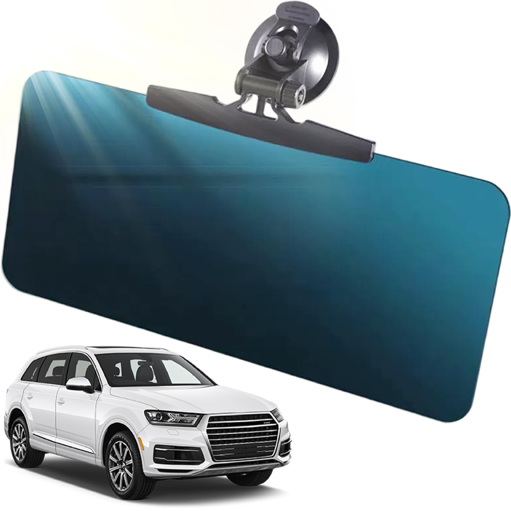 Sun Visor Extender, Anti Blare Sun Visor für Auto, UV -Schutz Extender mit Saugnapfbecher, verstellbarer Winkel Sonnenschutz für Autos, SUVs, CRV, Lastwagen Sun Visor Extender, Anti Blare Sun Visor für Auto, UV -Schutz Extender mit Saugnapfbecher, verstellbarer Winkel Sonnenschutz für Autos, SUVs, CRV, Lastwagen von BEAHING