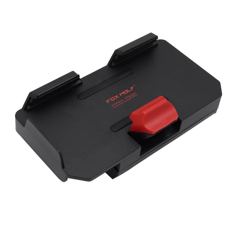 BEALIFE Motorrad Navigation Halterung Halterung Navigation Halterung Drahtlose Lade Handy Navigation Halterung Langlebig Einfach, Rot von BEALIFE