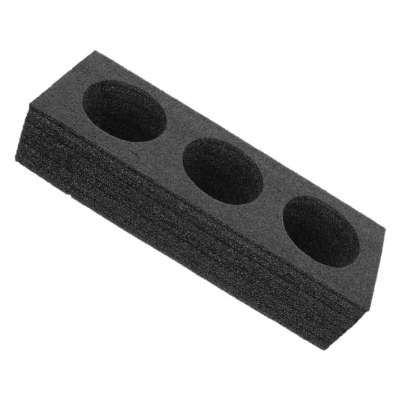 BEBEMOKO Getränkehalter Becherhalter Küche Becher Tablett Becherhalter Tablett Kaffeetasse Take Out Halter Kaffeestation Zubehör Milchtee Packtablett Kaffeebecher Schwarz Perle Baumwolle von BEBEMOKO