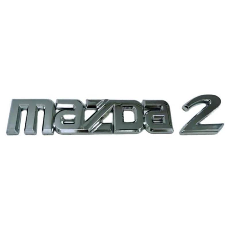 BEDPET Auto Emblem, für Mazda 2 Mazda 3 Mazda 6 Front Motorhaube/Heckkoffer Abzeichen Heckklappen Logo Auto-Emblem-Aufkleber,C von BEDPET