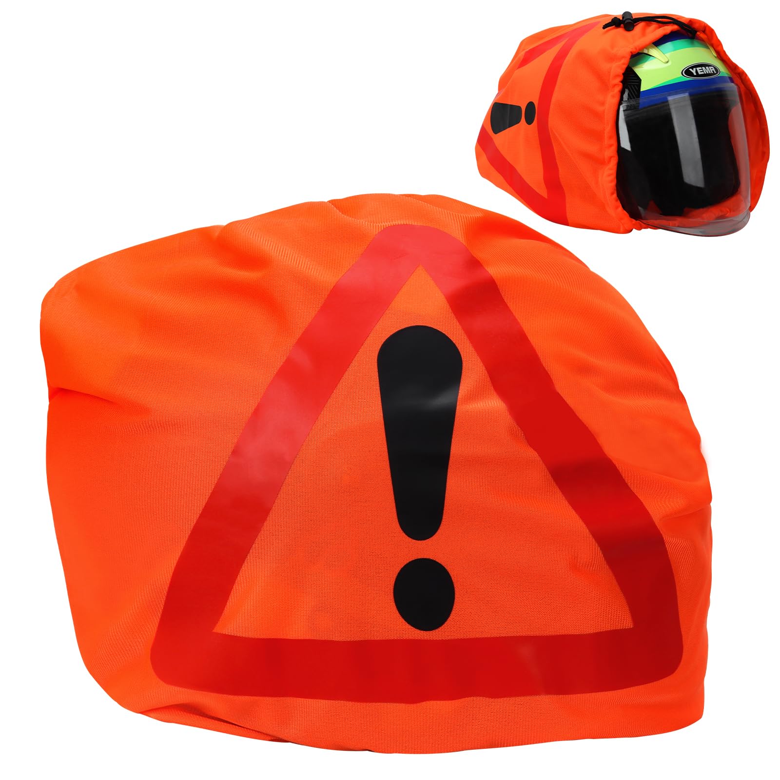 BEIMEIII Warndreieck Motorrad Helm Erste Hilfe Pannendreieck Motorrad Warndreieck Helmüberzug 46 * 43cm Motorradhelm Helmbeutel für Unfallsicherung Unfallstelle Gefahrenstellen Kennzeichnung (Orange) BEIMEIII Warndreieck Motorrad Helm Erste Hilfe Pannendreieck Motorrad Warndreieck Helmüberzug 46 * 43cm Motorradhelm Helmbeutel für Unfallsicherung Unfallstelle Gefahrenstellen Kennzeichnung (Orange) von BEIMEIII