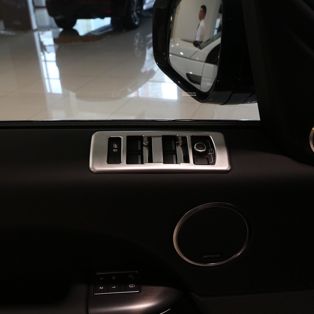 Car Accessories ABS Chrom Fenster Lift Schalter Rahmen Cover Trim Kit 4 von DIYUCAR