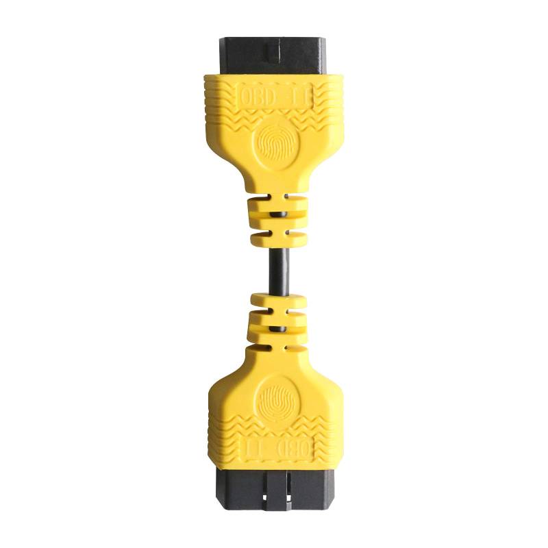 14 cm OBD-2 Verlängerungskabel Adapter - 16 Pin Diagnosestecker Kabel OBD-II Extender Connector für Den Anschluss Von Codeleser Scanner Tool Stecker Auf Buchse von BELEY