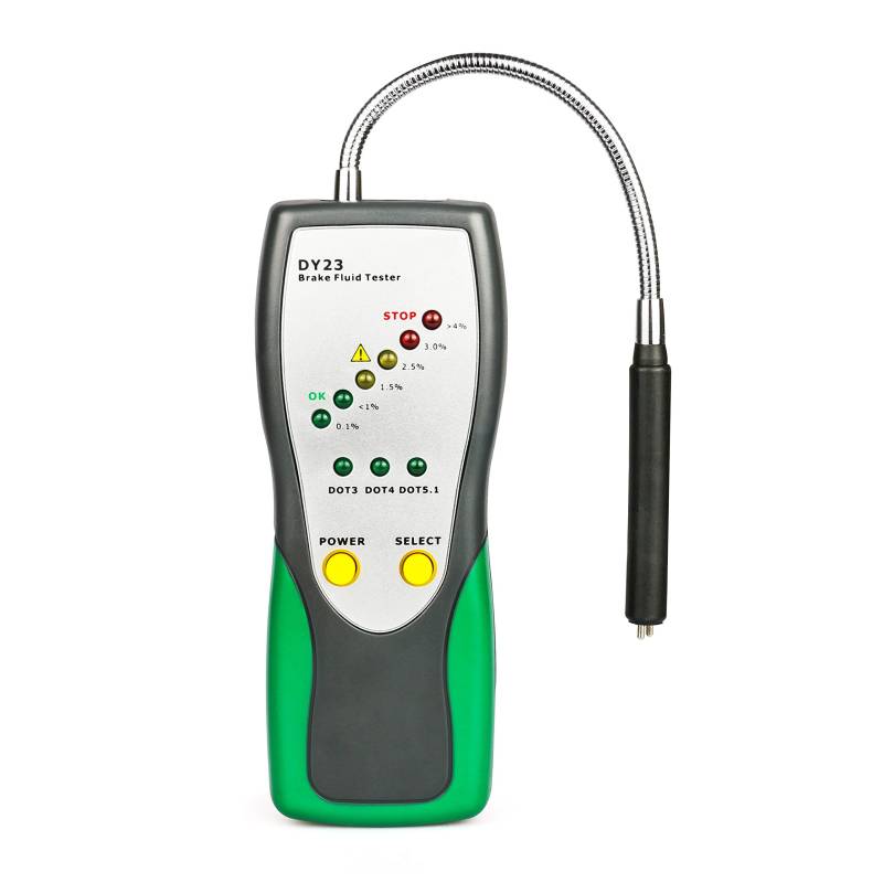 BELEY Automotive Bremsflüssigkeitstester Bremsflüssigkeitsprüfer Auto - Digitale Bremsflüssigkeit Siedepunkt Messgerät für DOT3 DOT4 DOT5.1 mit 2,8" LCD-Bildschirm & Hochpräziser Sonde (DY23) von BELEY