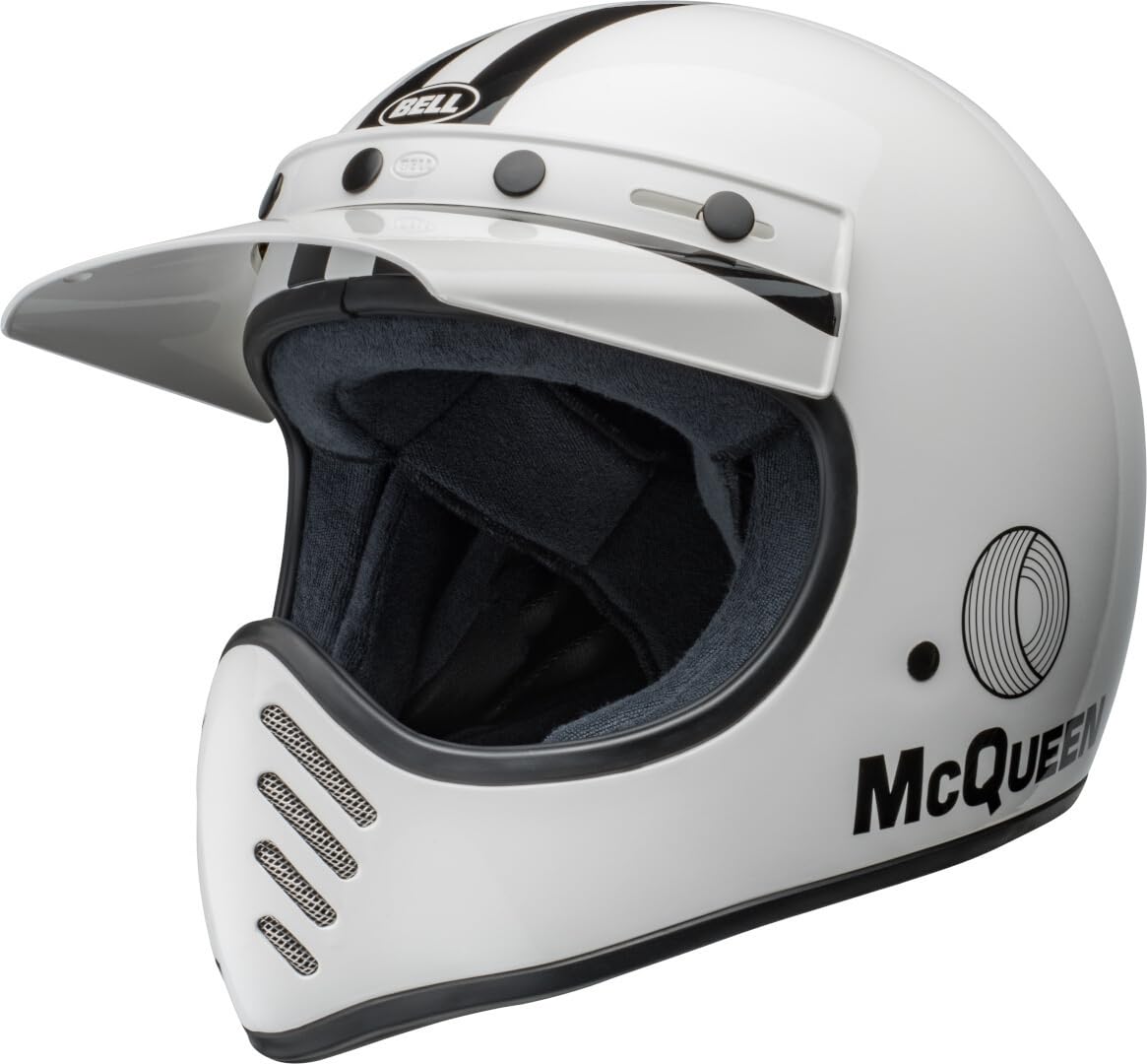 BELL HELM MOTO-3 ECE6 SMQ AGS WHITE/BLACK S BELL HELM MOTO-3 ECE6 SMQ AGS WHITE/BLACK S von BELL