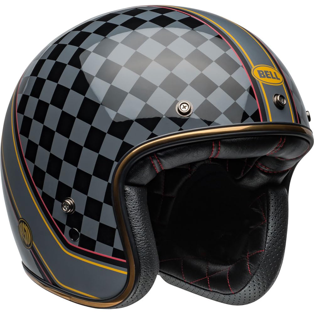BELL HELMET CUSTOM 500 ROLAND SANDS WREAKERS MATTE/GLOSS BLACK/GOLD XL ECE6 BELL HELMET CUSTOM 500 ROLAND SANDS WREAKERS MATTE/GLOSS BLACK/GOLD XL ECE6 von BELL