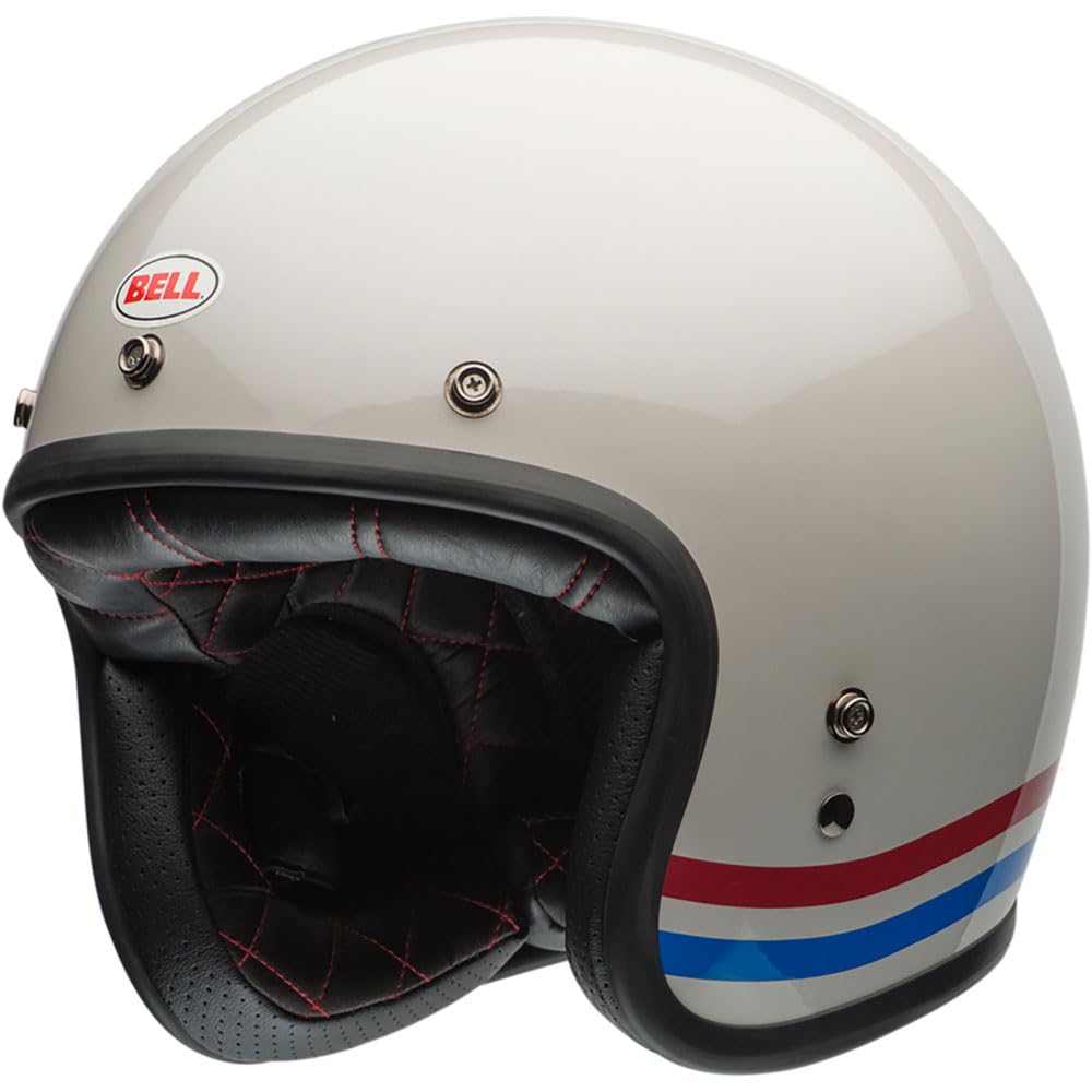 BELL HELMET CUSTOM 500 STRIPES PEARL WHITE XL ECE6 BELL HELMET CUSTOM 500 STRIPES PEARL WHITE XL ECE6 von BELL