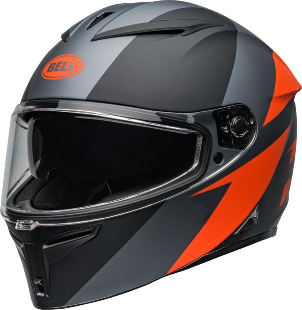 BELL HELMET LITHIUM SHEAR MATTE GRAY/ORANGE XL ECE6 BELL HELMET LITHIUM SHEAR MATTE GRAY/ORANGE XL ECE6 von BELL