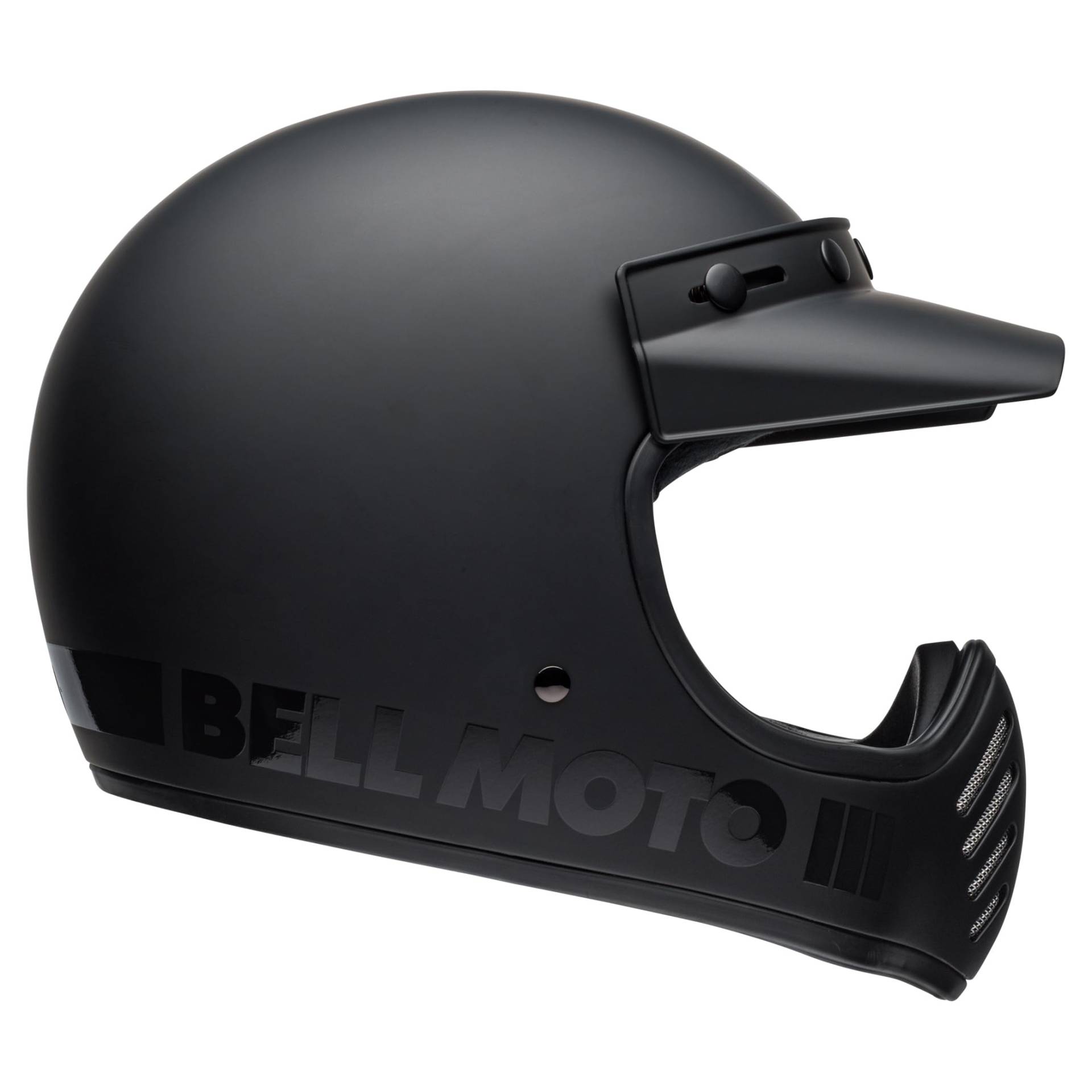 BELL HELMET MOTO-3 CLASSIC MATTE/GLOSS BLACK M ECE6 BELL HELMET MOTO-3 CLASSIC MATTE/GLOSS BLACK M ECE6 von BELL