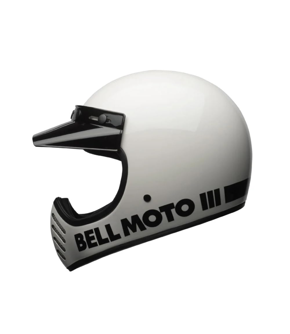 BELL HELMET MOTO-3 CLASSIC WHITE M ECE6 BELL HELMET MOTO-3 CLASSIC WHITE M ECE6 von BELL
