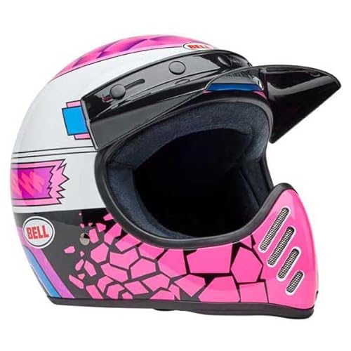 BELL HELMET MOTO-3 DEATHSPRAY PINK/PURPLE XL ECE6 BELL HELMET MOTO-3 DEATHSPRAY PINK/PURPLE XL ECE6 von BELL