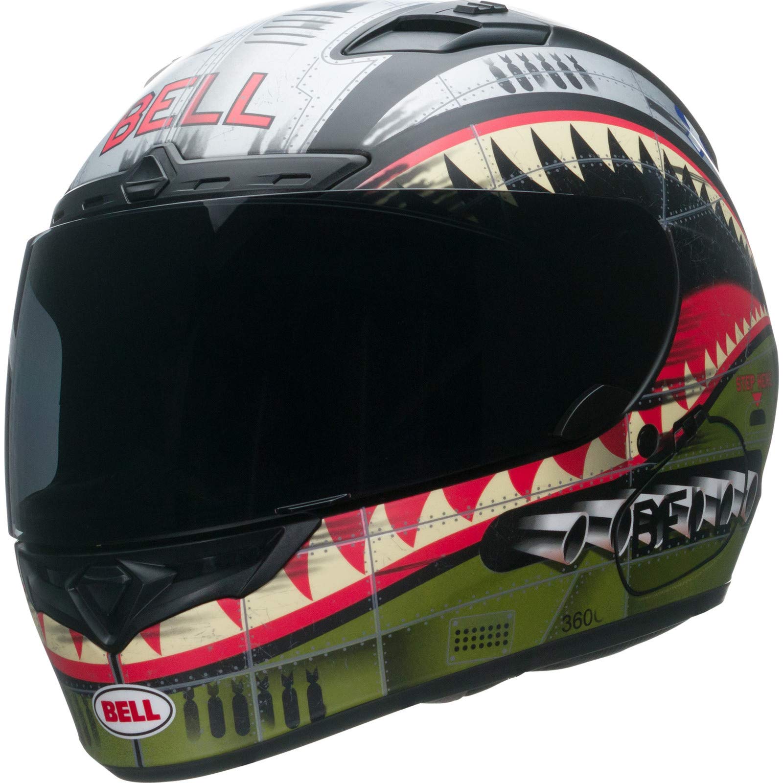 BELL Helm QUALIFIER DLX MIPS DEVIL MAY CARE OLIVE MATT XS von BELL