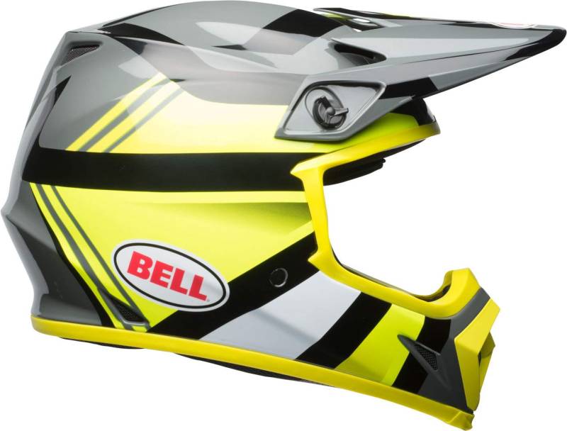 Bell Helmet Mx-9 Mips Marauder, Hi Viz Gelb/Schwarz, Größe XL von BELL