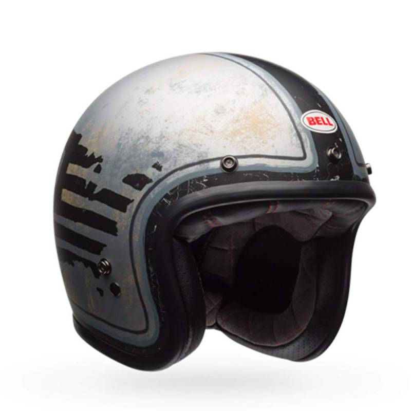 Bell Helmets Cruiser 2017 Custom 500 SE RSD 74 Motorradhelm für Erwachsene, Schwarz/Silber, Größe 2XS von BELL