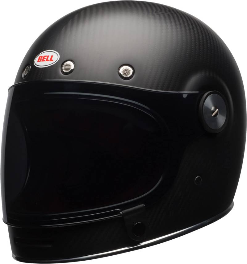 Bell Powersports Bullitt Motorradhelm, Schwarz (Carbon Matte), XS von BELL