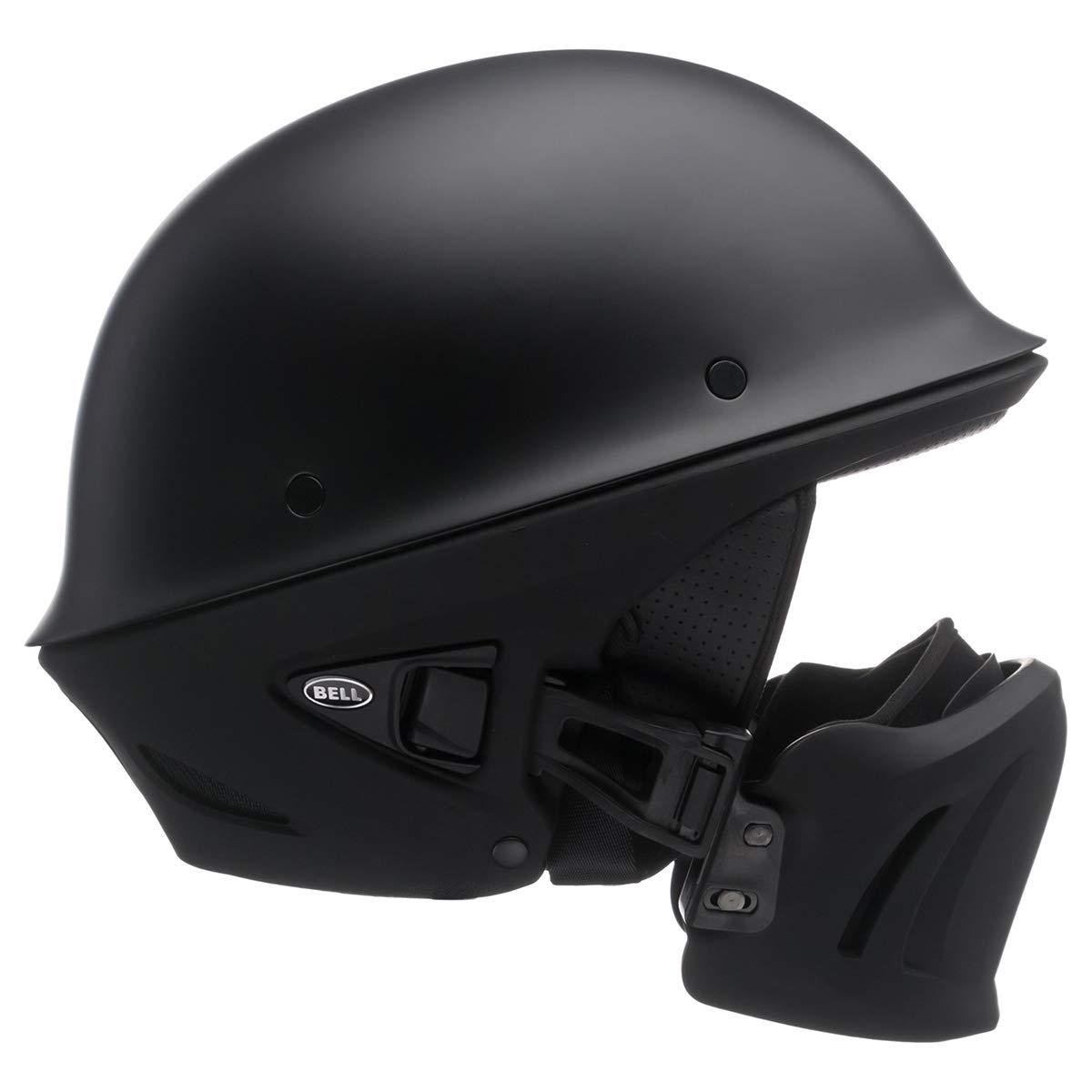 Bell Rogue Solid Open Face Motorcycle Helmet - Matte Black, XX-Large by Bell Bell Rogue Solid Open Face Motorcycle Helmet - Matte Black, XX-Large by Bell von BELL