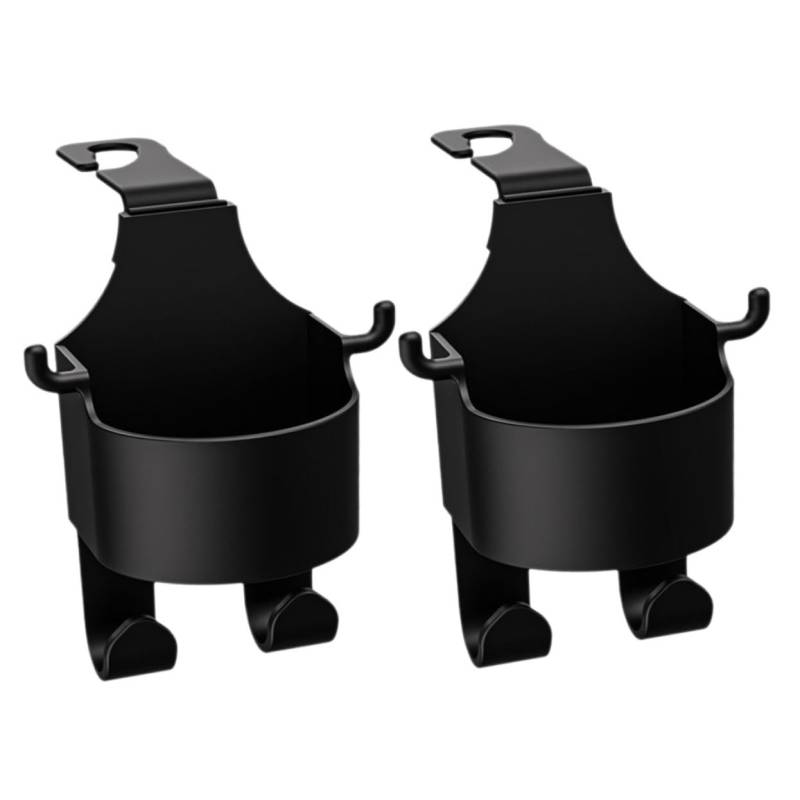 BELLIFFY 2stücke Multifunktionaler Kopfstützen Getränkehalter Für Auto Rücksitz Organizer Für Becher Handy Und Snacks Für Kaffeebecher Und Babyartikel Aus Strapazierfähigem von BELLIFFY