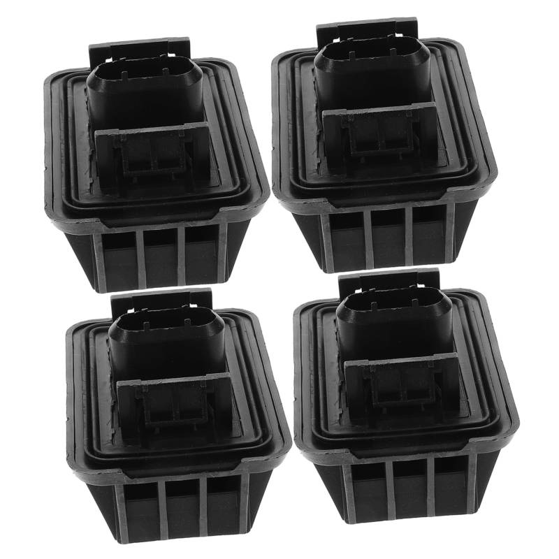BELLIFFY 4 Stücke Gummi Hebebühne Jack Stand Pads Universal Auto Jacking Gummi Pad Rahmen Protector Adapter Heben Jacking Werkzeug Zubehör von BELLIFFY