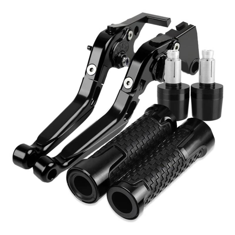 Motorrad Kupplungstrommel Bremshebelgriff FÜR GSXS125 GSX-S125 ABS GSXS GSX-S 125 2017 2018 Motorrad Lenker Griffe Griff Enden Einstellbare Bremse Kupplung Hebel von BELWEIS
