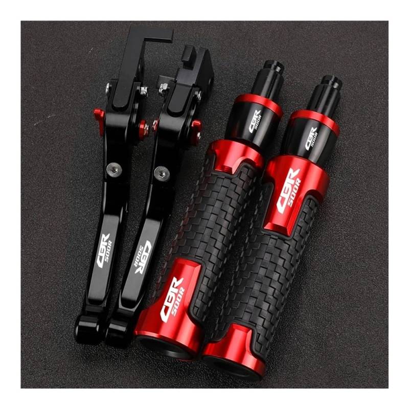 Motorrad Kupplungstrommel Bremshebelgriff Für CBR500R CBR 500 R 2013 2014 2015 2016 2017 2018 Motorrad Einstellbare Bremsgriff Kupplungshebel Lenkergriffe Enden von BELWEIS