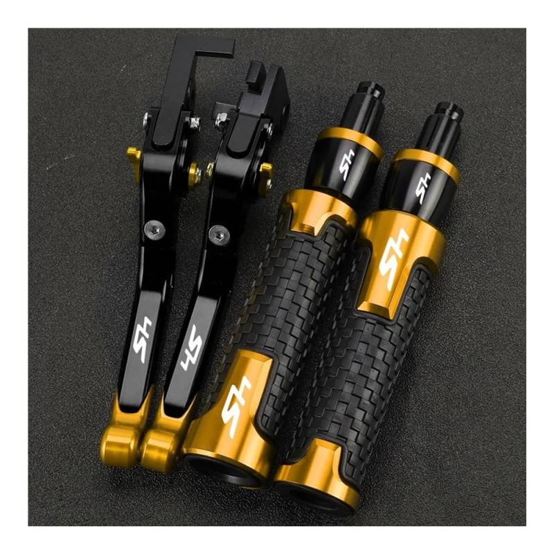 Motorrad Kupplungstrommel Bremshebelgriff Für SH350 SH350i SH 350 350i 2021-2024 Motorrad Einstellbare Bremse Kupplung Hebel Lenker Griffe Griff Enden Kappe von BELWEIS